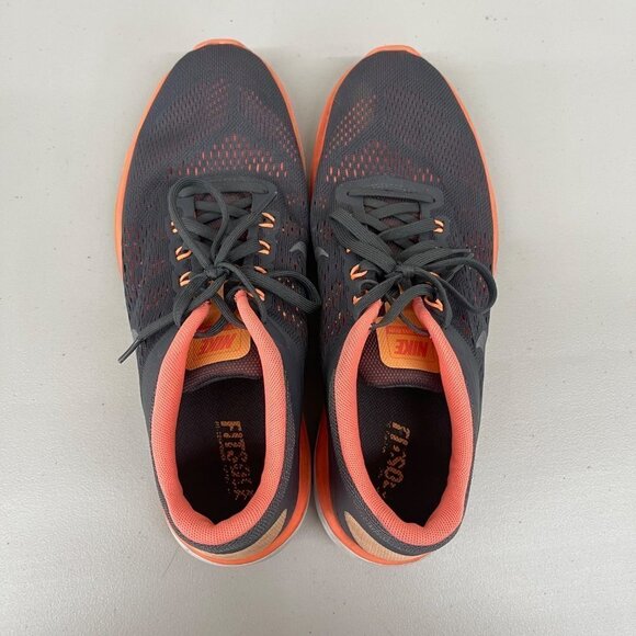 Nike Flex 2016 RN Gray Low Top Lace Running Sneakers Shoes 830751-008 Womens 11 - Picture 4 of 8